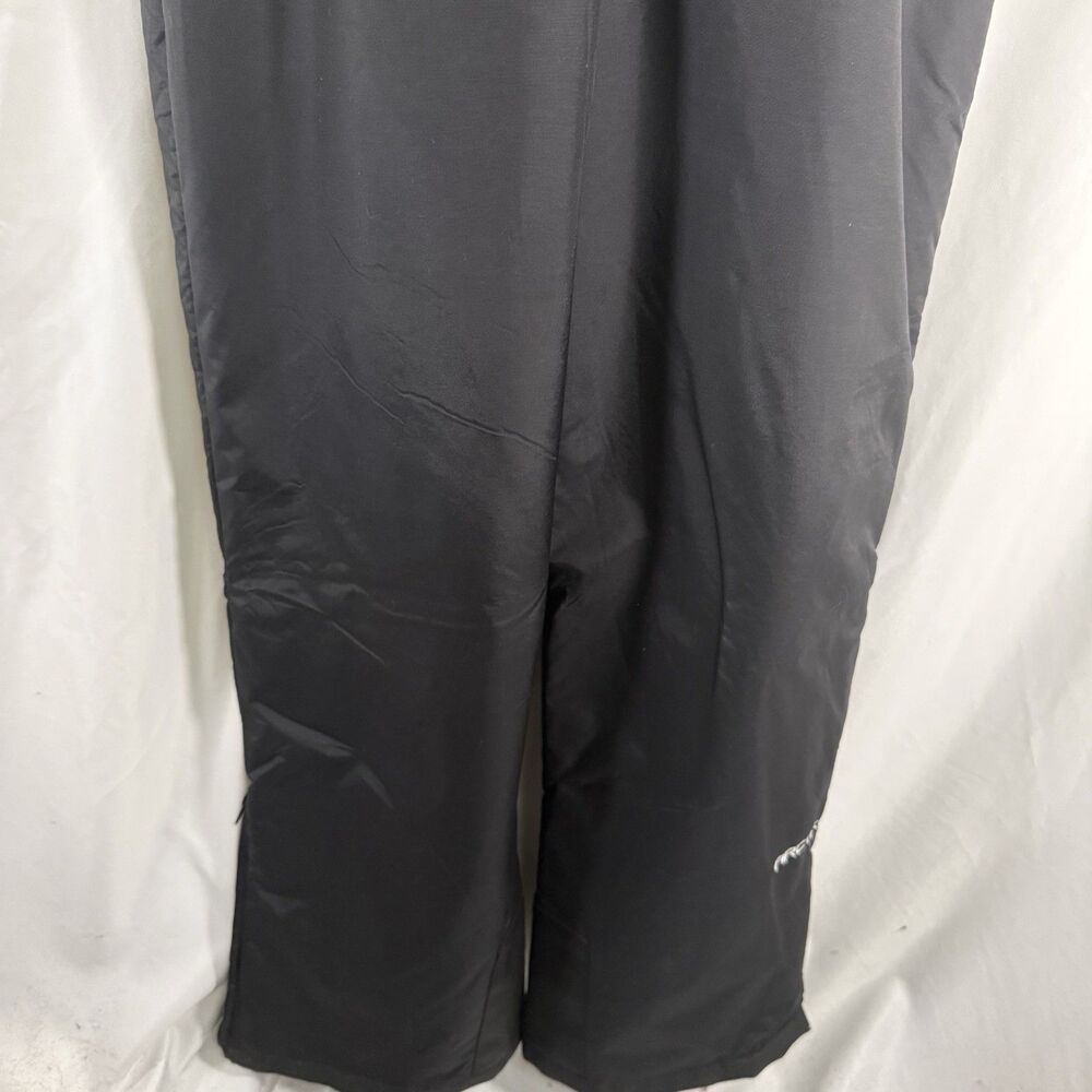 New Arctix Snow Bib Men's Small Black Wind Water Resistant Zip Pocket - Picture 10 of 11